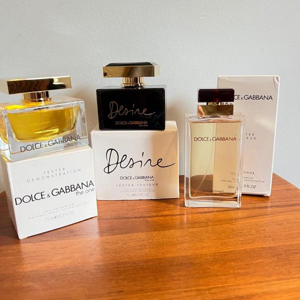 Photo of 3 Pc Lot Dolce Gabanna Women’s Perfume