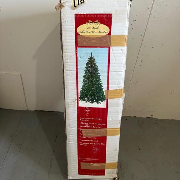 Photo of 6 1/2 FOOT PRE-LIT ARTIFICIAL TREE