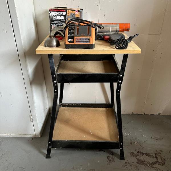 Photo of POWER TOOL TABLE AND VARIOUS TOOLS