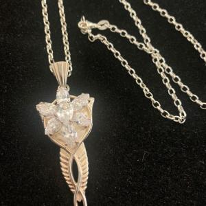 Photo of NLP Inc Sterling Necklace & Pendant
