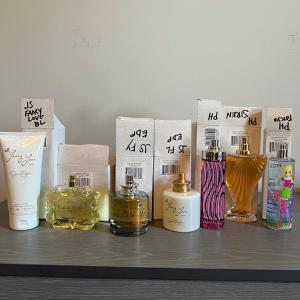 Photo of Large Lot of Designer Perfumes - Jessica Simpson, Paris Hilton