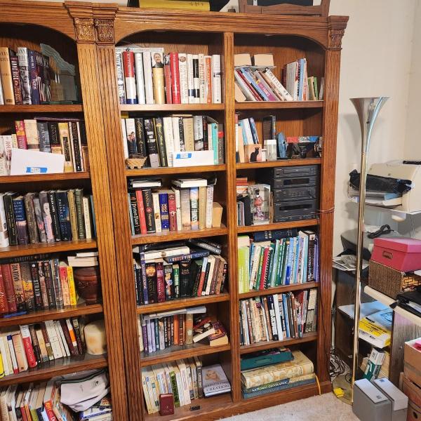 Photo of Broadmoore Lighted Bookshelves 48" x84"x13"