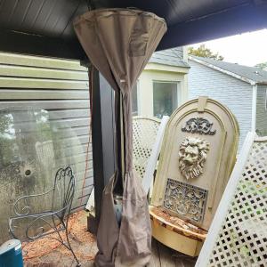 Photo of Fire Sense Patio Deck Heater new never used with Cover