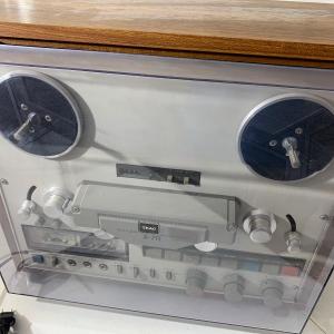 Photo of TEAC X-7R Reel To Reel Tape Deck with Manual