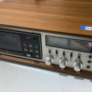 Photo of Vintage TEAC A-550RX Stereo Cassette Deck w Manual