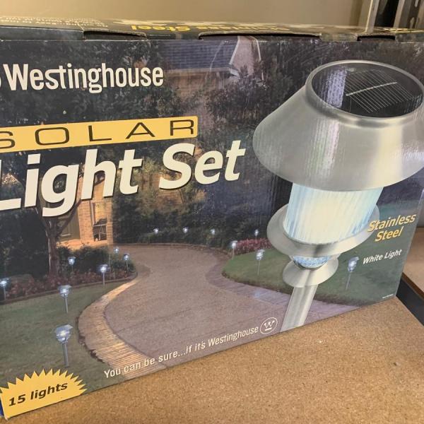Photo of 15 Westinghouse Solar Lights In Unopened Box