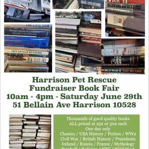 Photo of Gigantic Pet Rescue Fundraiser Book Sale - Harrison - Sat June 29th 10-4pm