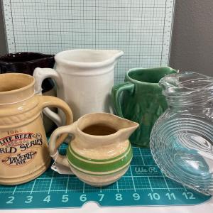 Photo of Vintage pitchers and mug