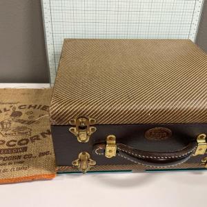 Photo of Vintage Baja case and popcorn bag