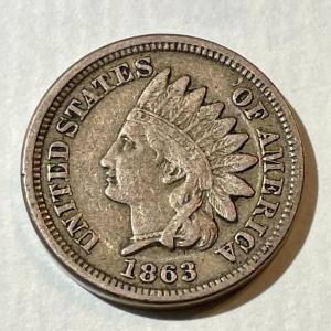 Photo of 1859 VERY FINE CONDITION INDIAN HEAD CENT AS PICTURED.