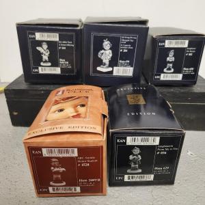 Photo of 5 Collector Club Hummels in boxes