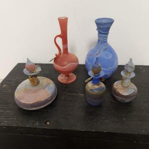 Photo of 5 pieces of glass from Isreal
