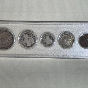 Photo of VINTAGE/ANTIQUE 1912 U.S. COIN CIRCULATED YEAR SET IN GOOD CONDITION AS PICTURED