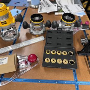 Photo of DeWalt Compact Router and Accessories