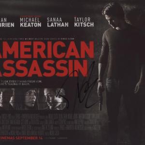 Photo of American Assassin Dylan O'Brien signed poster