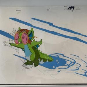 Photo of Pocket Dragon Adventures original artwork for cartoon