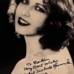 Photo of Carla Laemmle signed photo