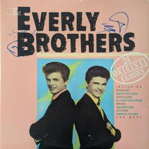 Photo of The Everly Brothers 24 Original Classics Signed Album. GFA Authenticated