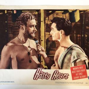 Photo of The Hasty Heart original 1950 vintage lobby card