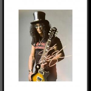 Photo of Guns N Roses Slash signed photo