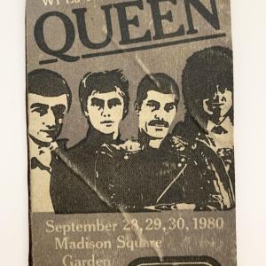 Photo of Queen 1980 Madison Square Garden Concert Ticket 