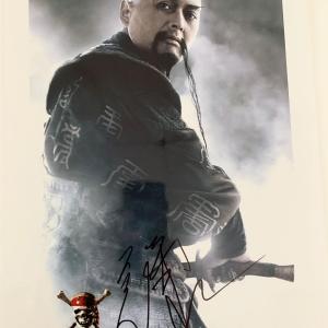 Photo of Chow Yun-Fat Signed Pirates Of The Caribbean Photo 