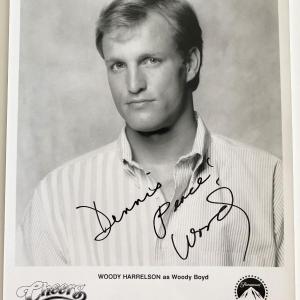 Photo of Cheers Woody Harrelson signed photo