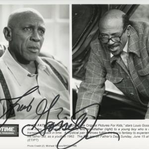 Photo of In His Father's Shoes Louis Gossett Jr. signed photo
