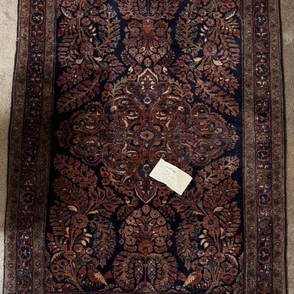 Photo of Antique Persian Rug 58.75" Long x 41" Wide as Pictured.