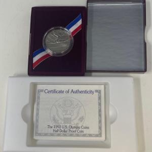 Photo of 1992 US Olympic Coins Half Dollar Proof Coin