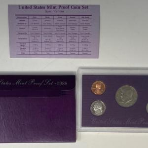 Photo of United States Mint Silver Proof Set 1988