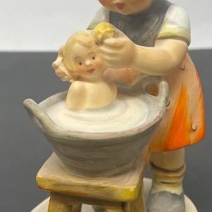 Photo of Hummel Goebel Doll Bath Figurine/ West Germany Yr. 1955