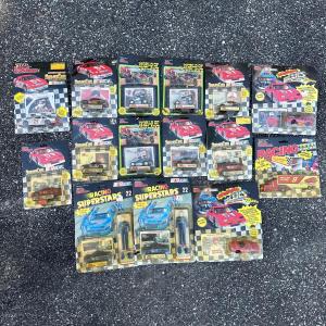 Photo of LOT 104S: Collection Of NASCAR Toy Cars New In Packaging