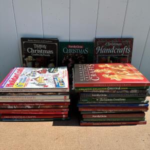 Photo of LOT 89S: Large Collection Of Christmas Crafts Books