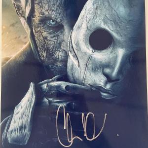Photo of Malekith the Accursed Christopher Eccleston signed movie photo