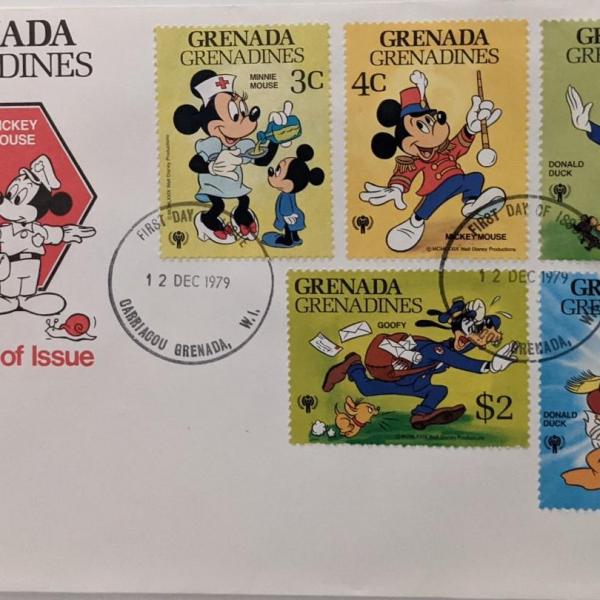 Photo of Grenada 1979 Mickey Mouse First Day Cover