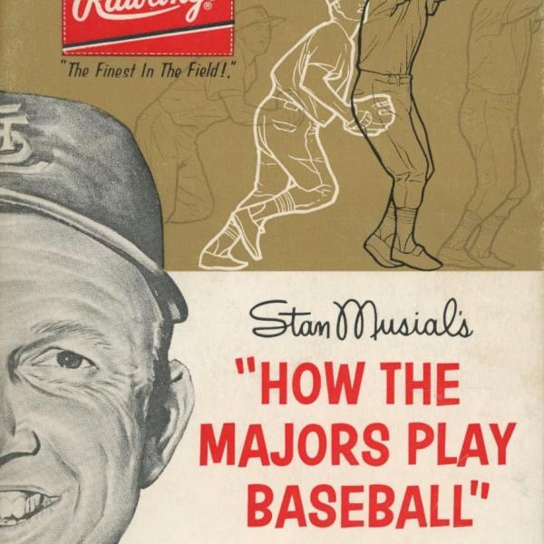 Photo of Stan Musial's How The Majors Play Baseball book