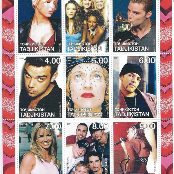 Photo of MTV European Top 20 - Valentine's Day- Cinderella Stamp Set