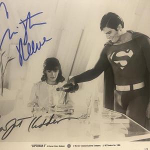 Photo of Superman II signed movie photo