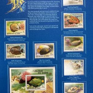 Photo of Tropical Fish: World of Stamps Series- Republique Du Zaire Stamp sheet