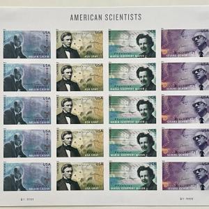 Photo of 2011 American Scientists stamp set of 20