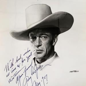 Photo of Saratoga Trunk 1954R Gary Cooper signed movie photo
