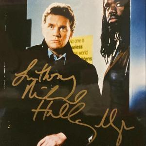 Photo of The Dead Zone Anthony Michael Hall and John L Adams Signed Photo