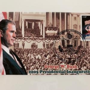 Photo of George W Bush First Day Cover