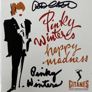 Photo of Pinky Winters Happy Madness signed CD