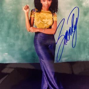 Photo of Brandy signed photo