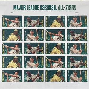 Photo of 2012 MLB All-Stars stamp set of 20