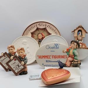 Photo of LOT 53: Goebel Hummel Figurines Plaque w/ Wall Pocket & Collector's Club Memorab