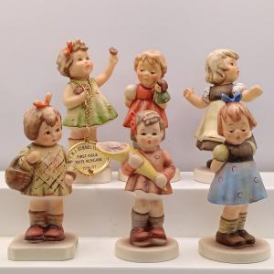 Photo of LOT 110: Goebel Hummel 3.5" Figurines Including Spring Waltz 912/B, A Sweet Offe