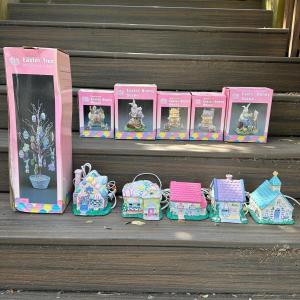 Photo of LOT 116S: Egg Time Easter Scenes & Illuminated Houses